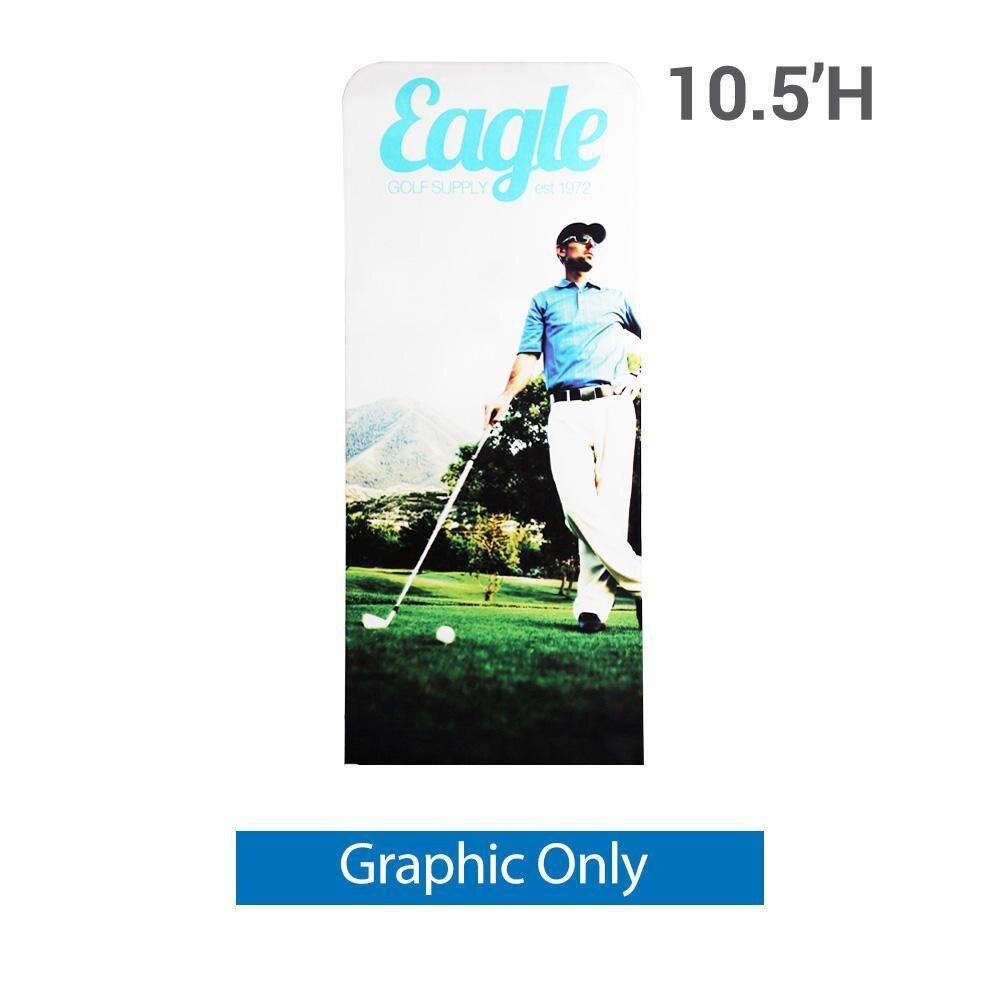 3 ft. EZ Extend® Display — Double Sided Graphic Only / 126 in